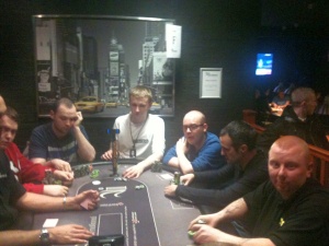Captain on the final table (first one the right)