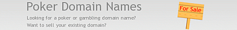Poker Domain Names