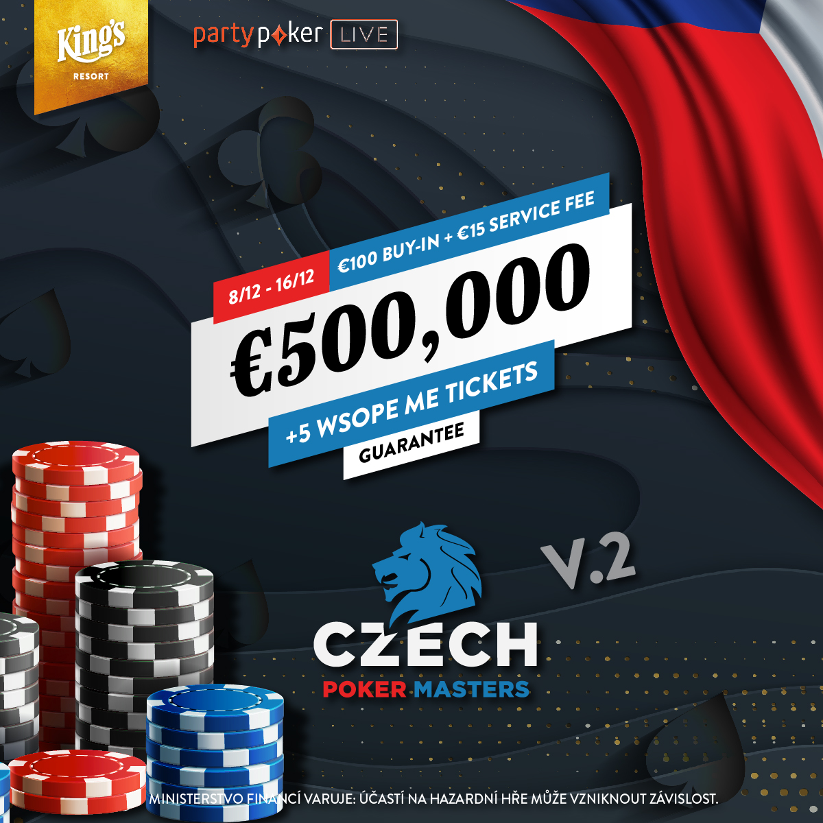 Record Breaking Czech Poker Masters Returns for 2nd Edition - The