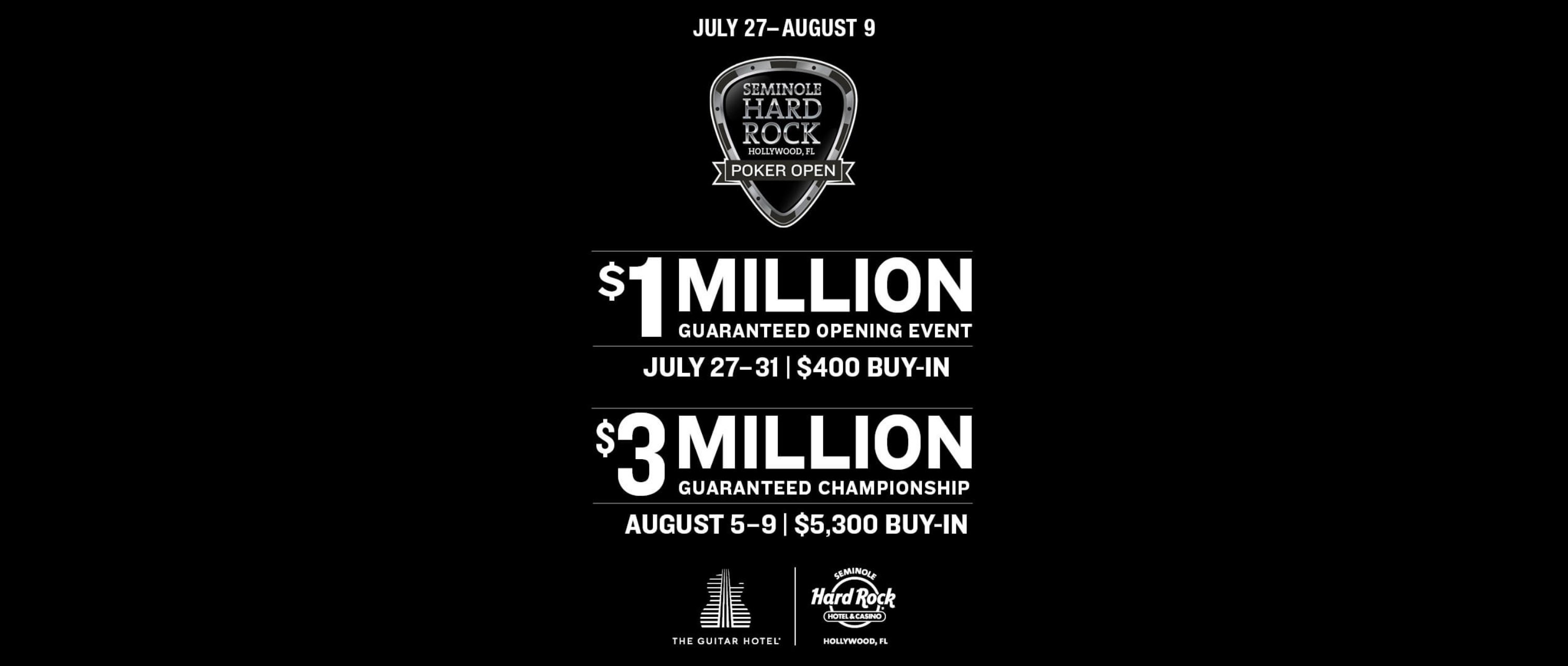 Seminole Hard Rock Poker Open