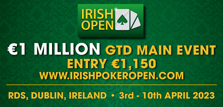Irish Poker Open 2023 Schedule Drops; THMC Returns to Ireland