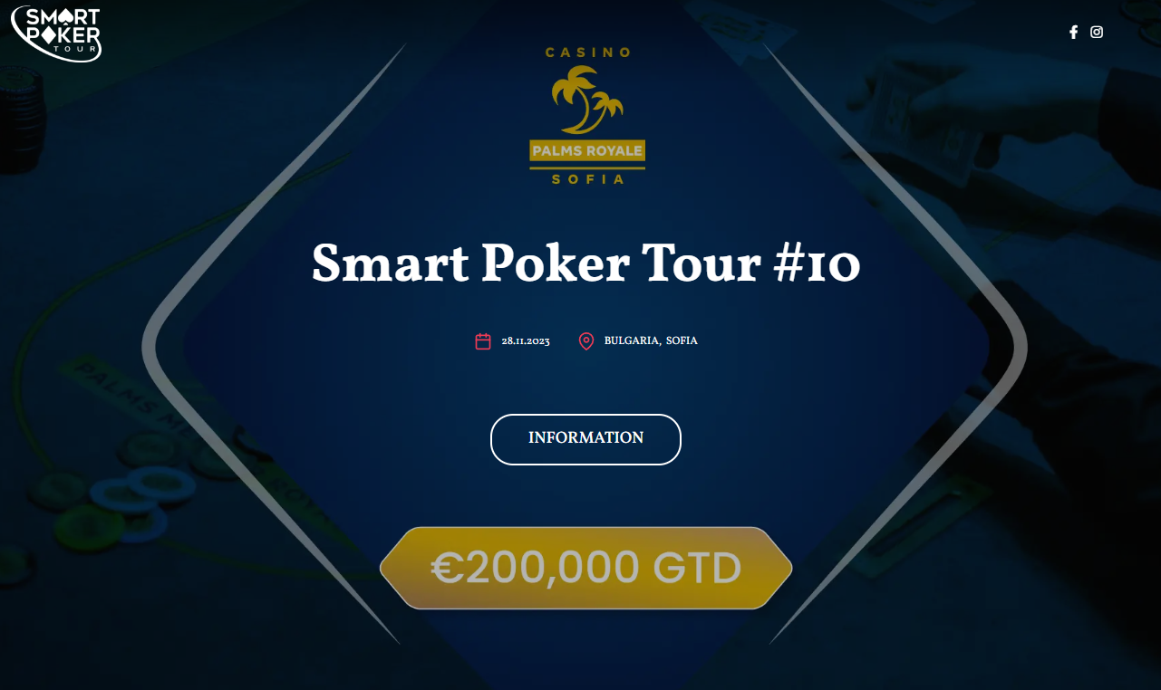 smart poker tour 10 sofia